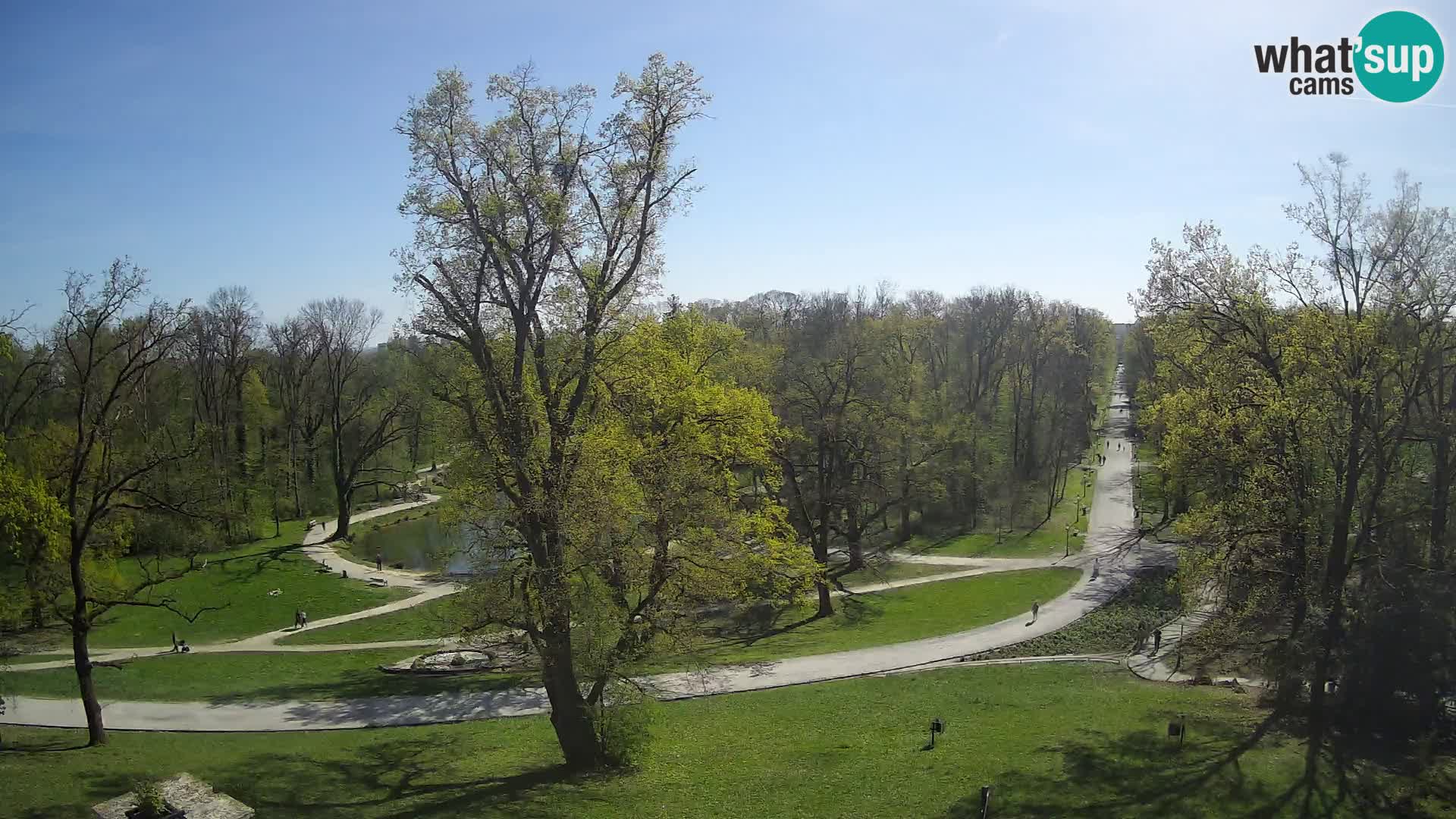 Webcam parko Maksimir – Zagabria