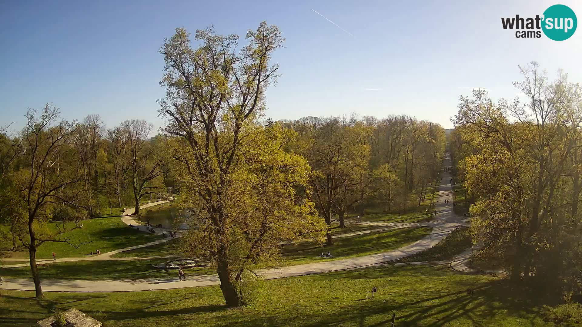 Webcam parko Maksimir – Zagabria