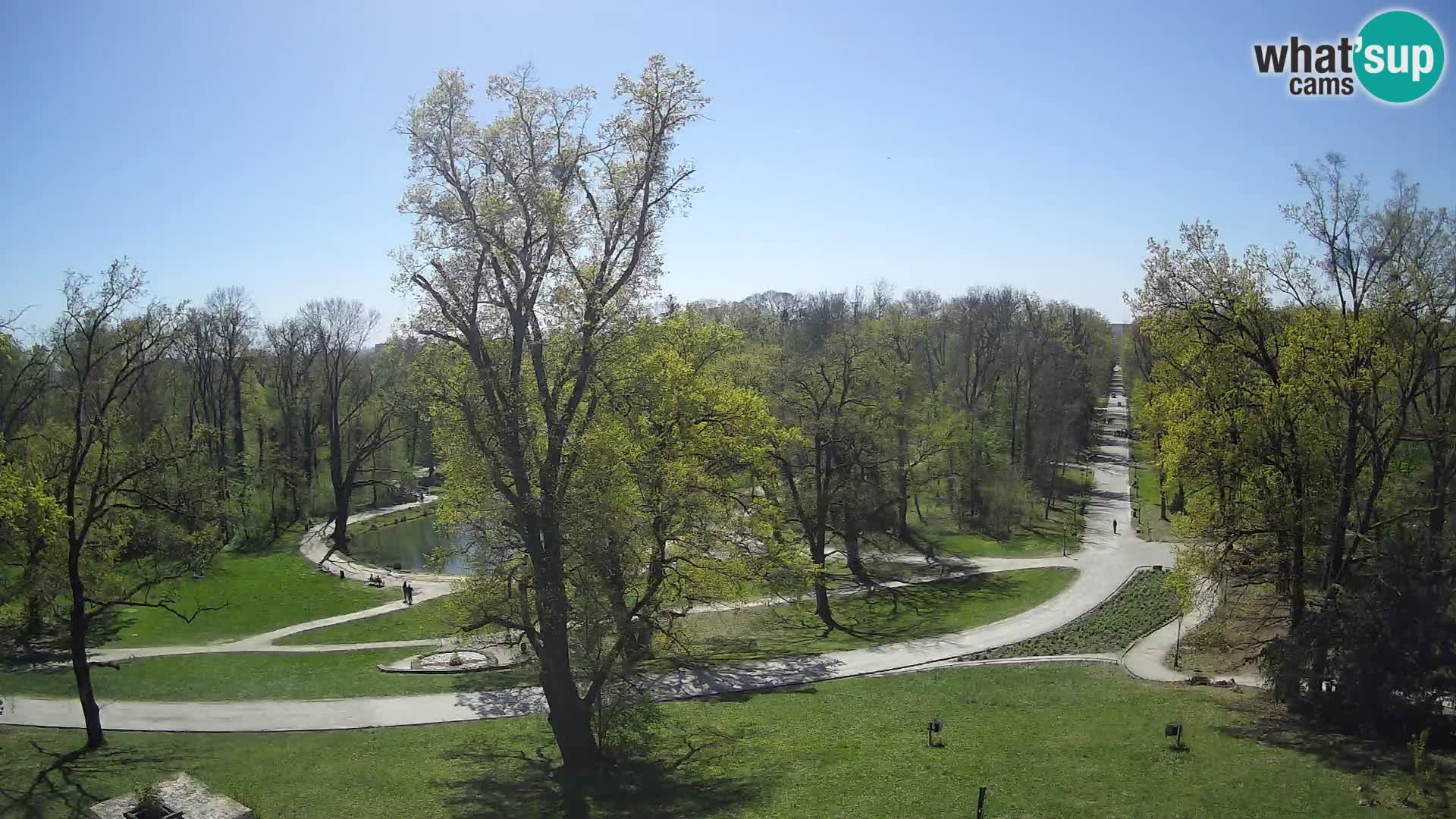 Spletna kamera park Maksimir – Zagreb