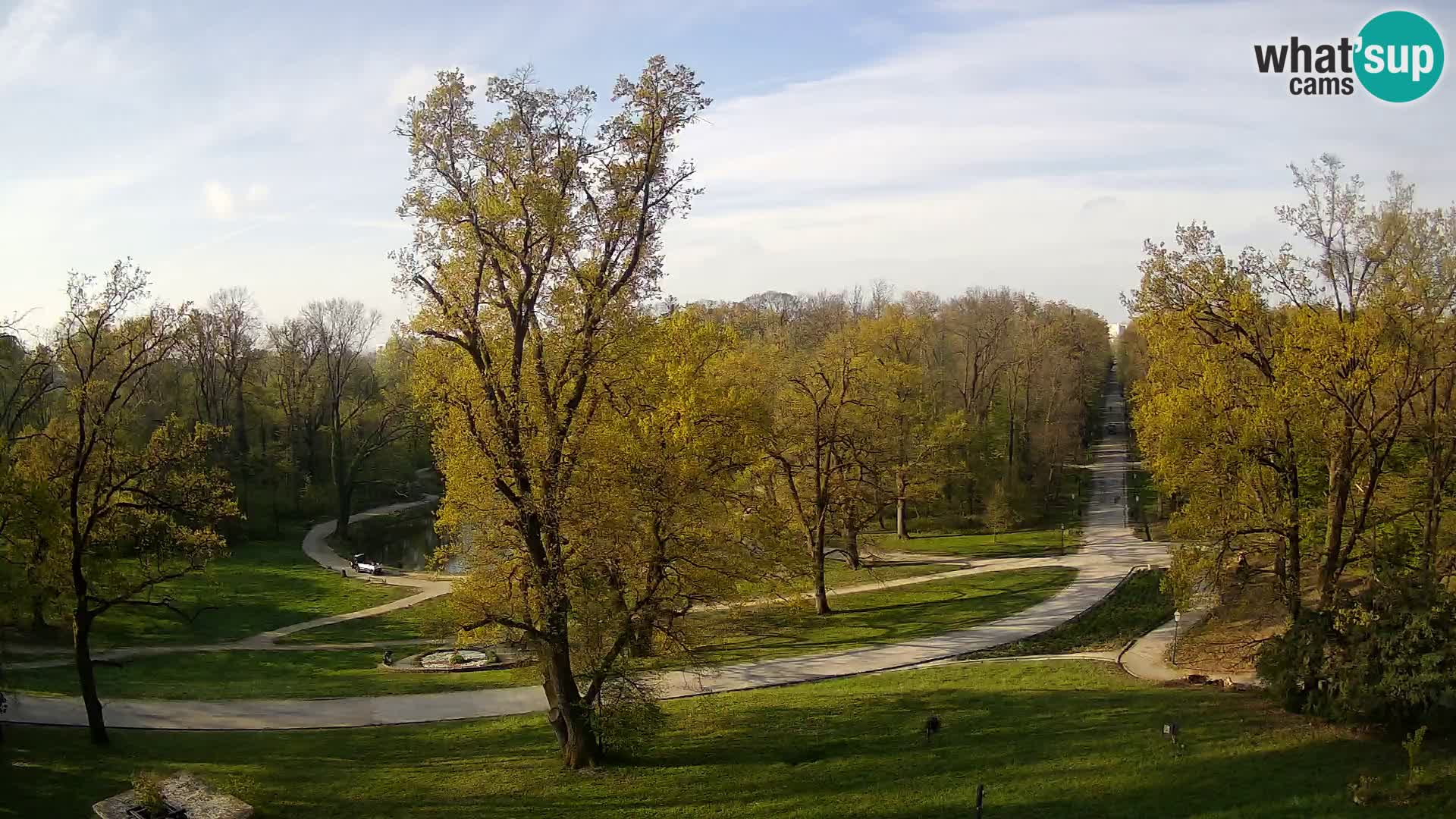 Webcam parko Maksimir – Zagabria