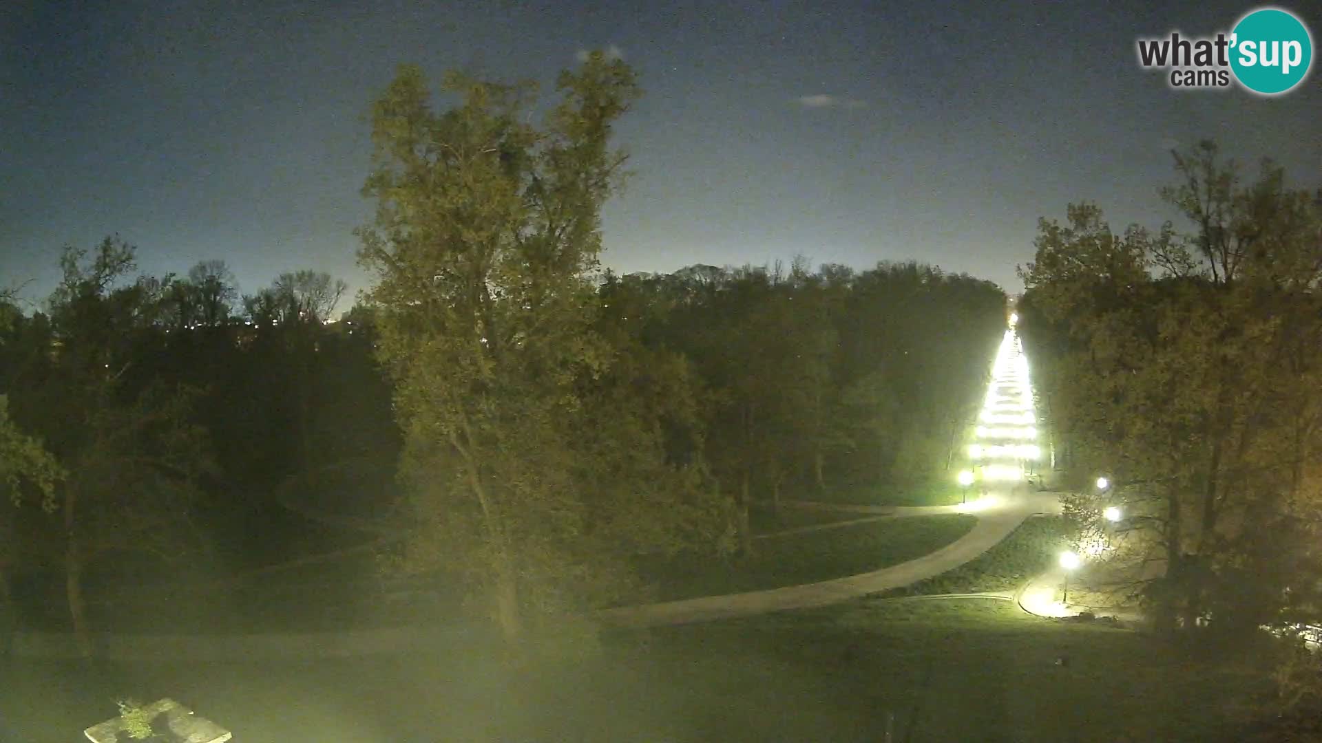 Spletna kamera park Maksimir – Zagreb