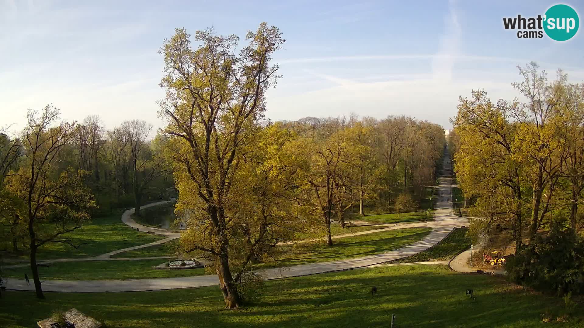 Spletna kamera park Maksimir – Zagreb