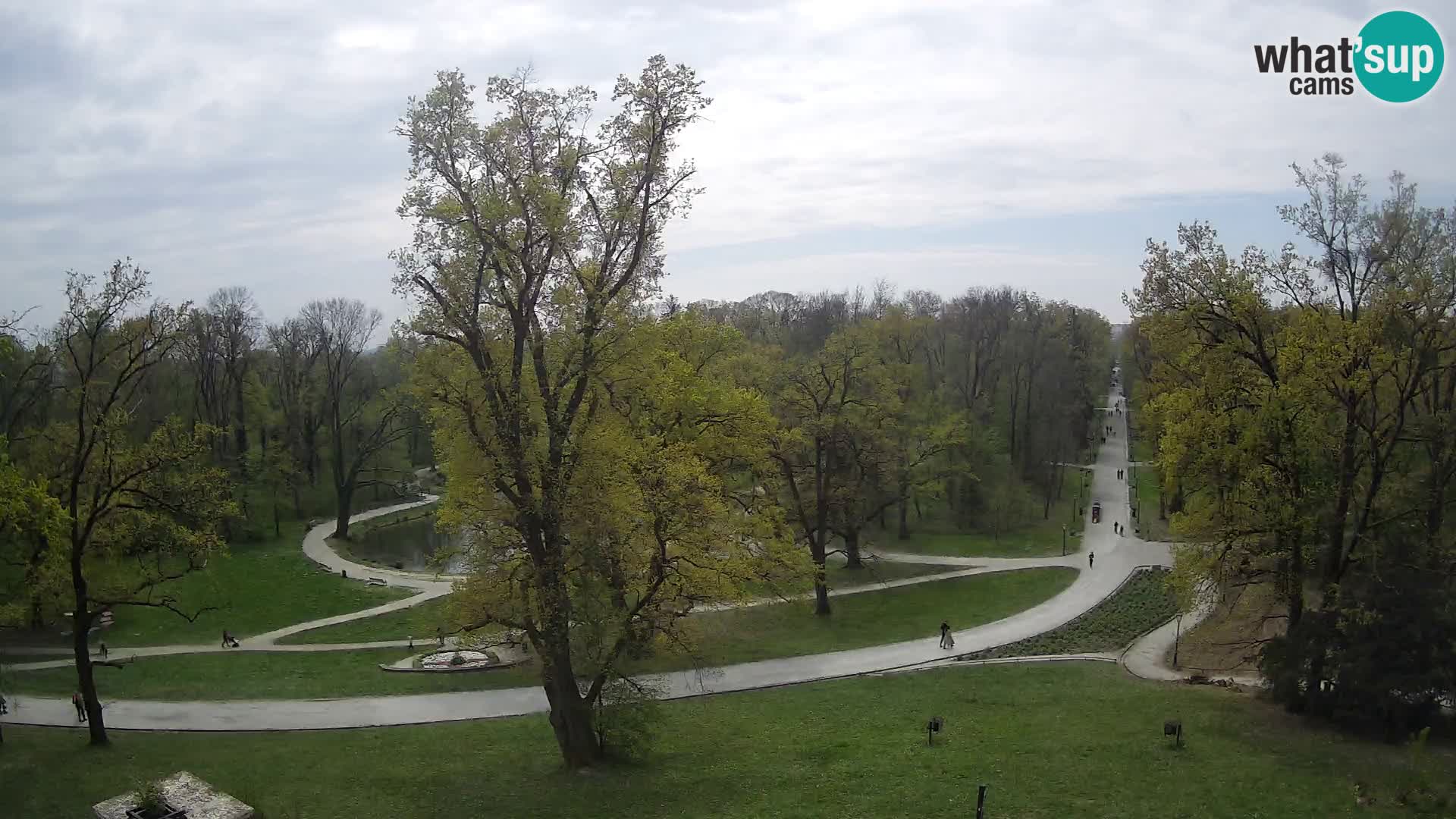 Webcam parko Maksimir – Zagabria
