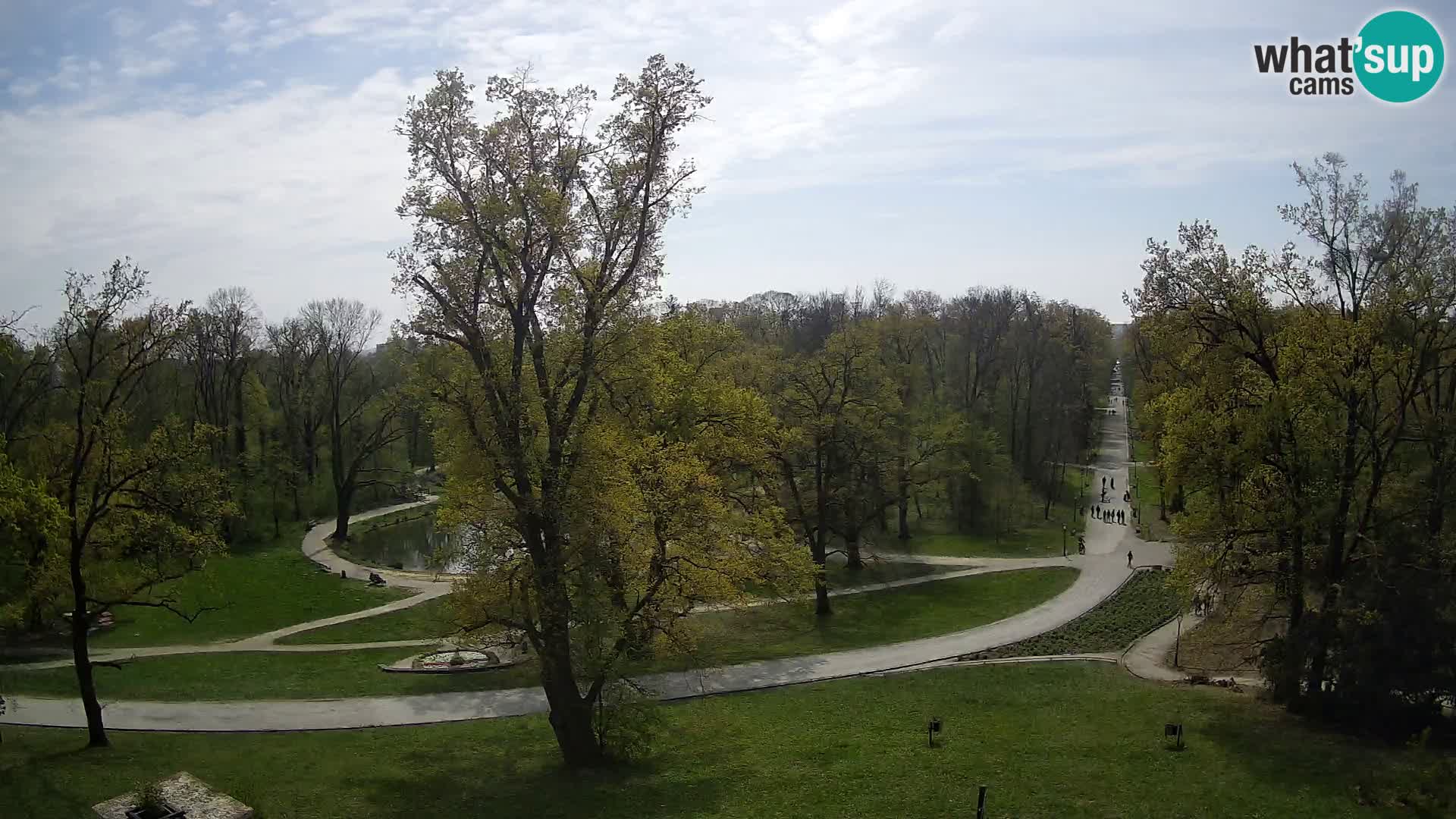 Webcam parko Maksimir – Zagabria