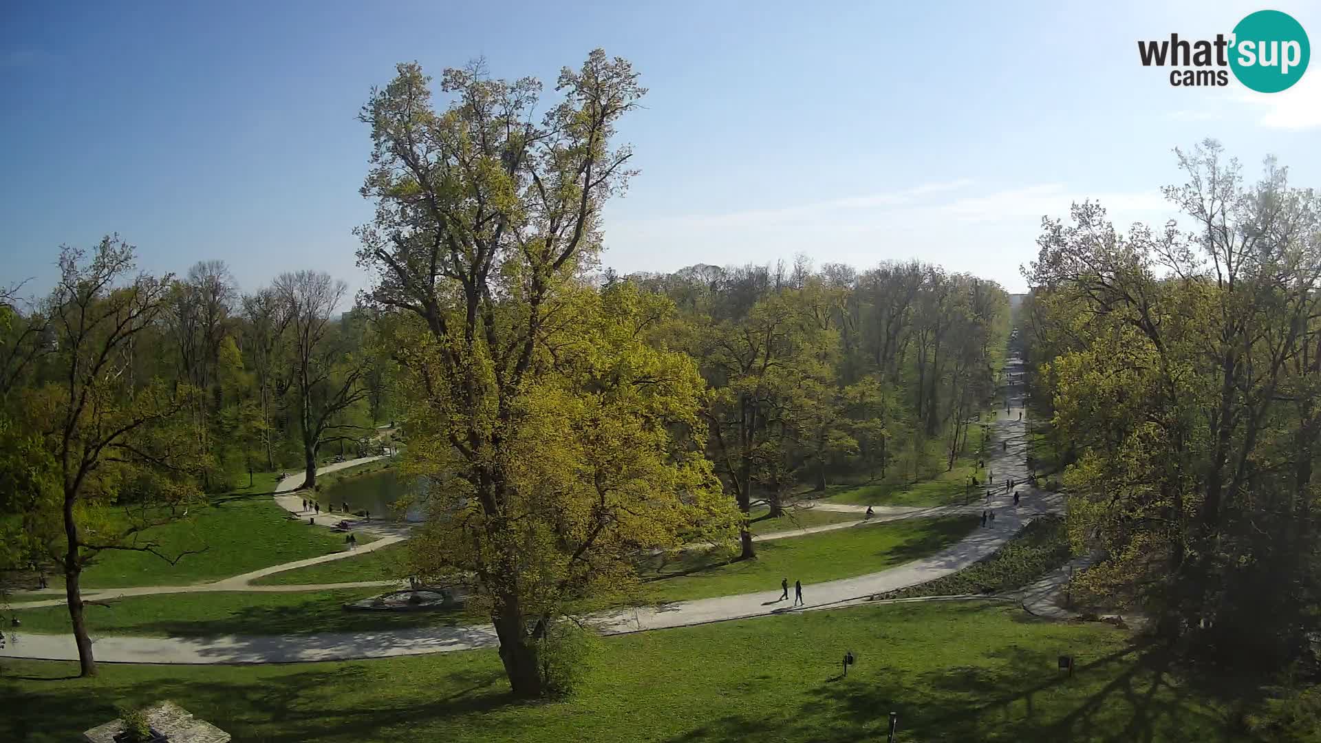 Spletna kamera park Maksimir – Zagreb