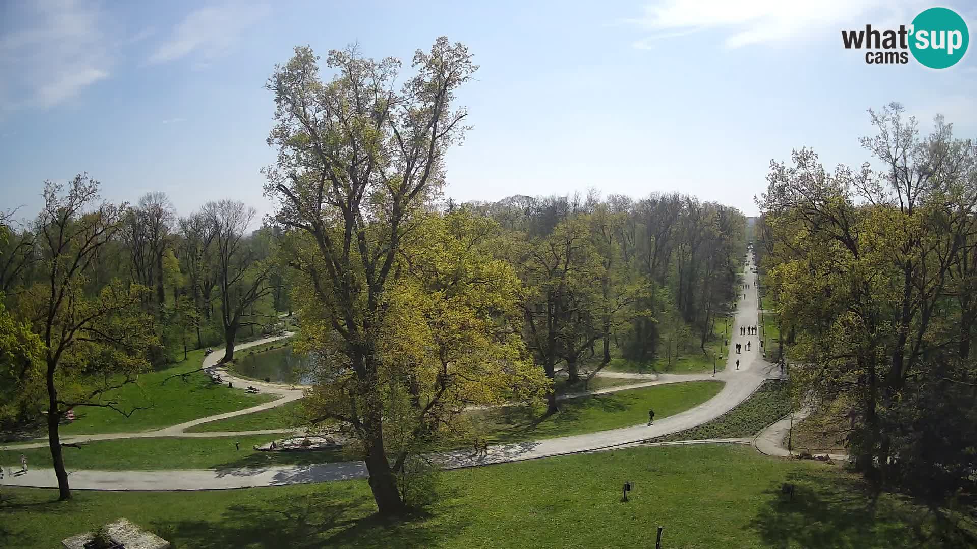 Webcam parko Maksimir – Zagabria