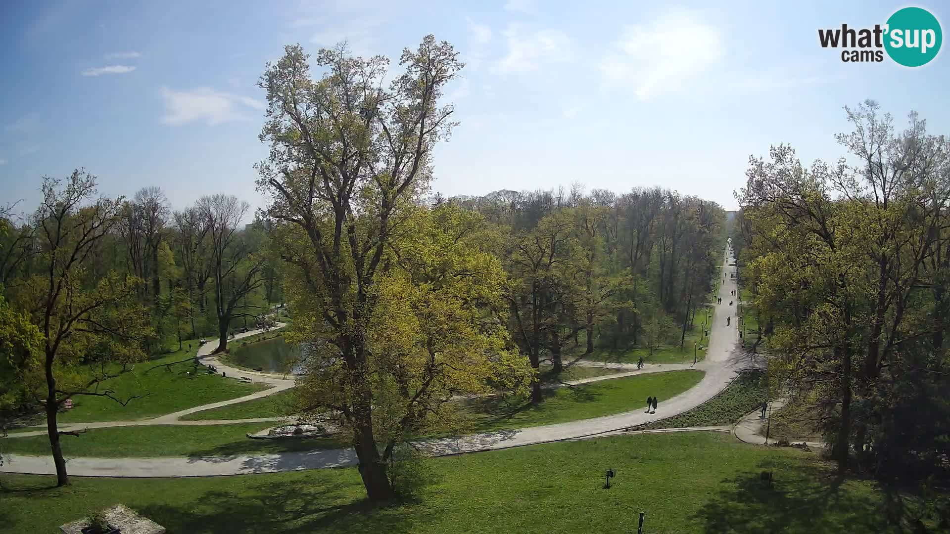 Webcam parko Maksimir – Zagabria