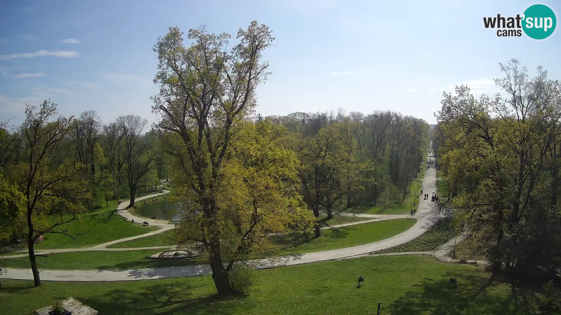 Webcam parko Maksimir – Zagabria