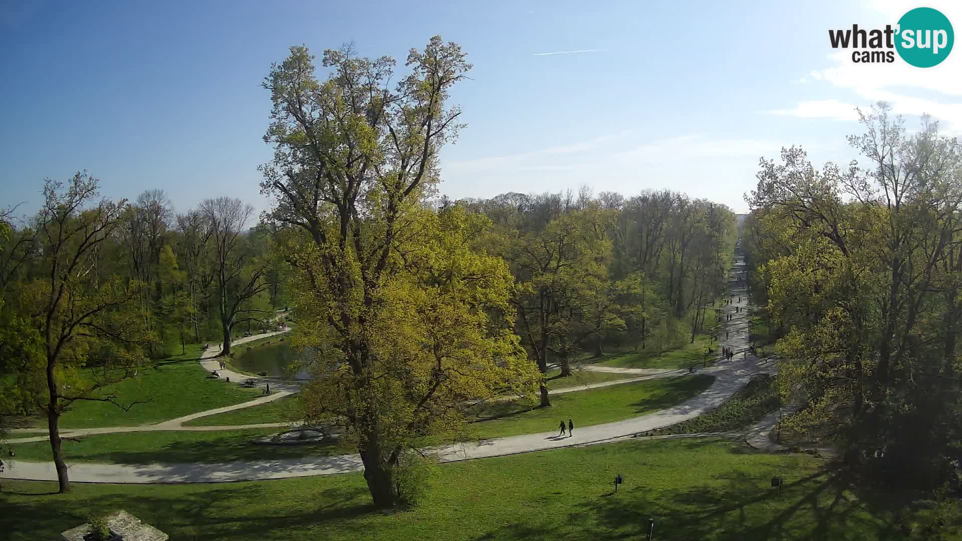 Spletna kamera park Maksimir – Zagreb
