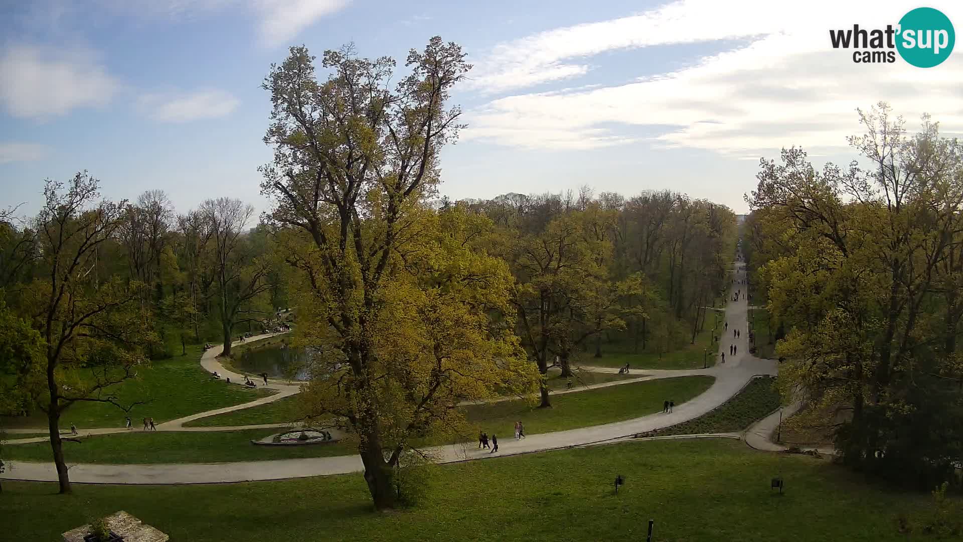 Webcam parko Maksimir – Zagabria