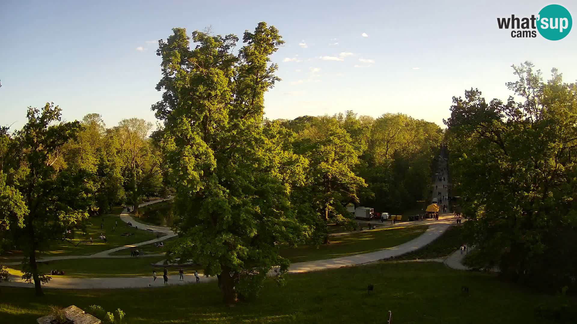 Spletna kamera park Maksimir – Zagreb
