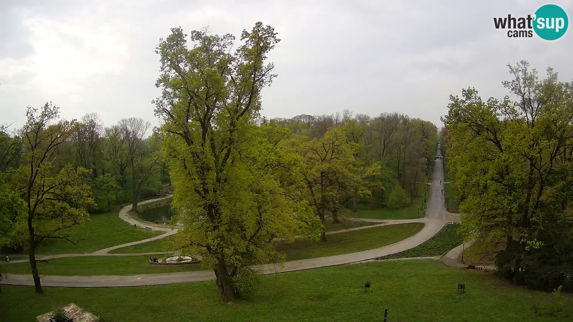 Webcam parko Maksimir – Zagabria