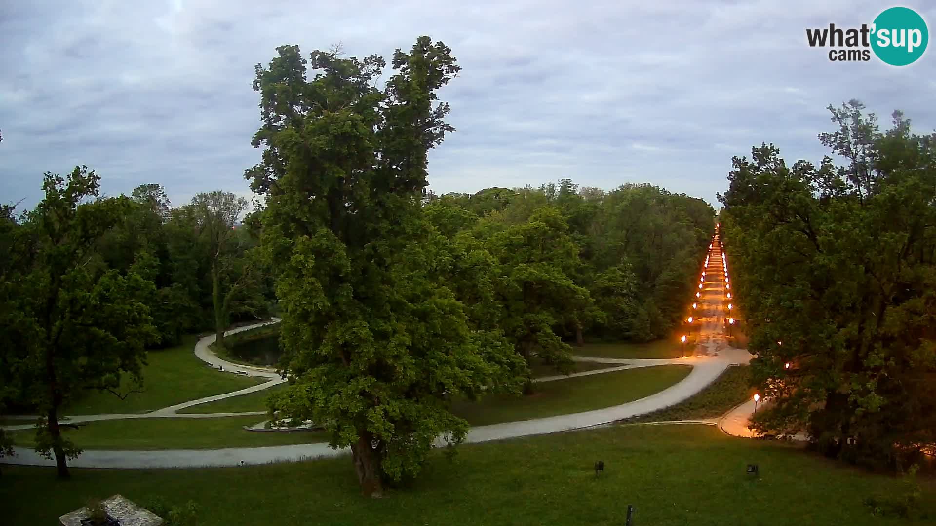 Webcam parko Maksimir – Zagabria
