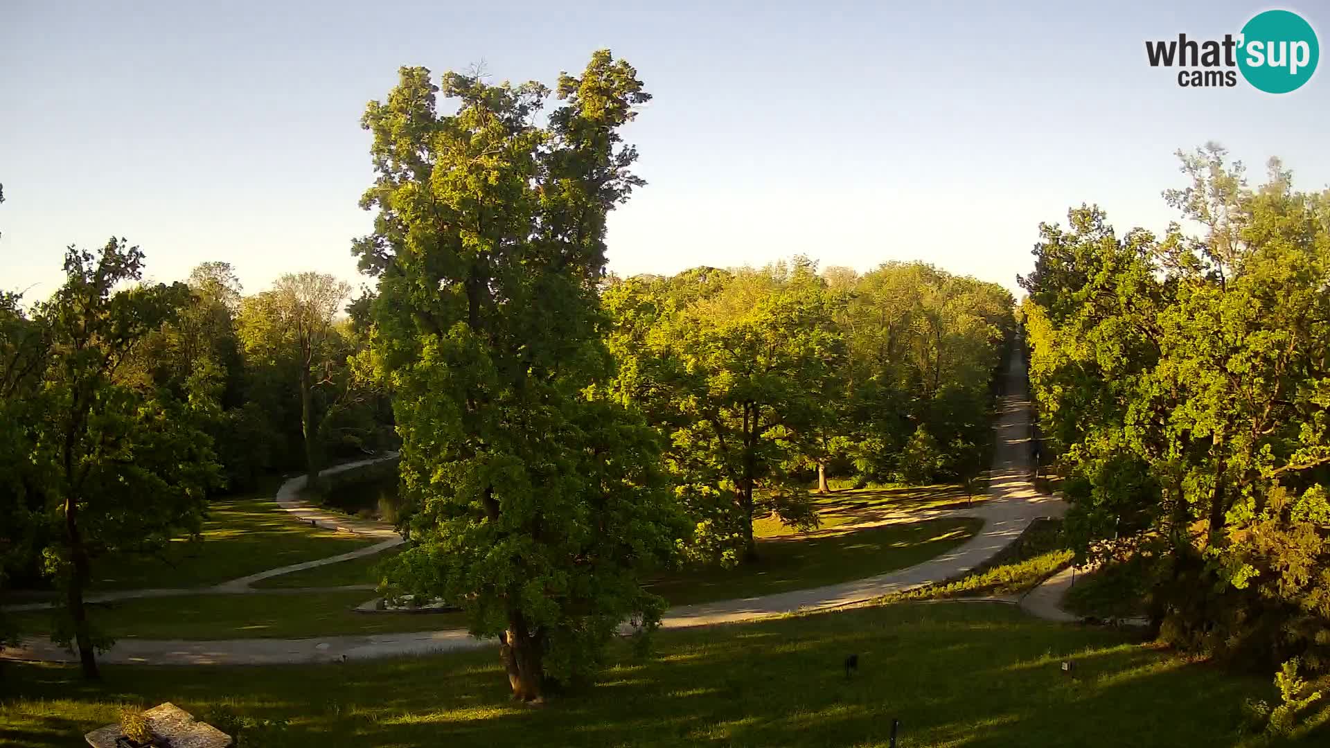 Spletna kamera park Maksimir – Zagreb