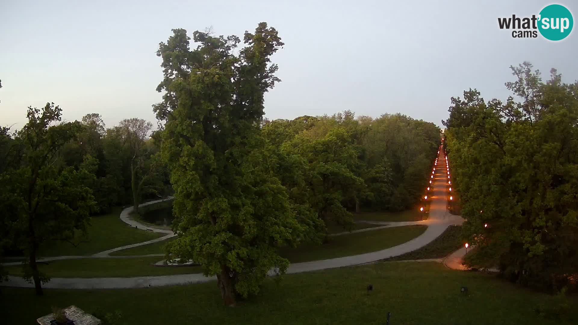 Web kamera park Maksimir – Zagreb