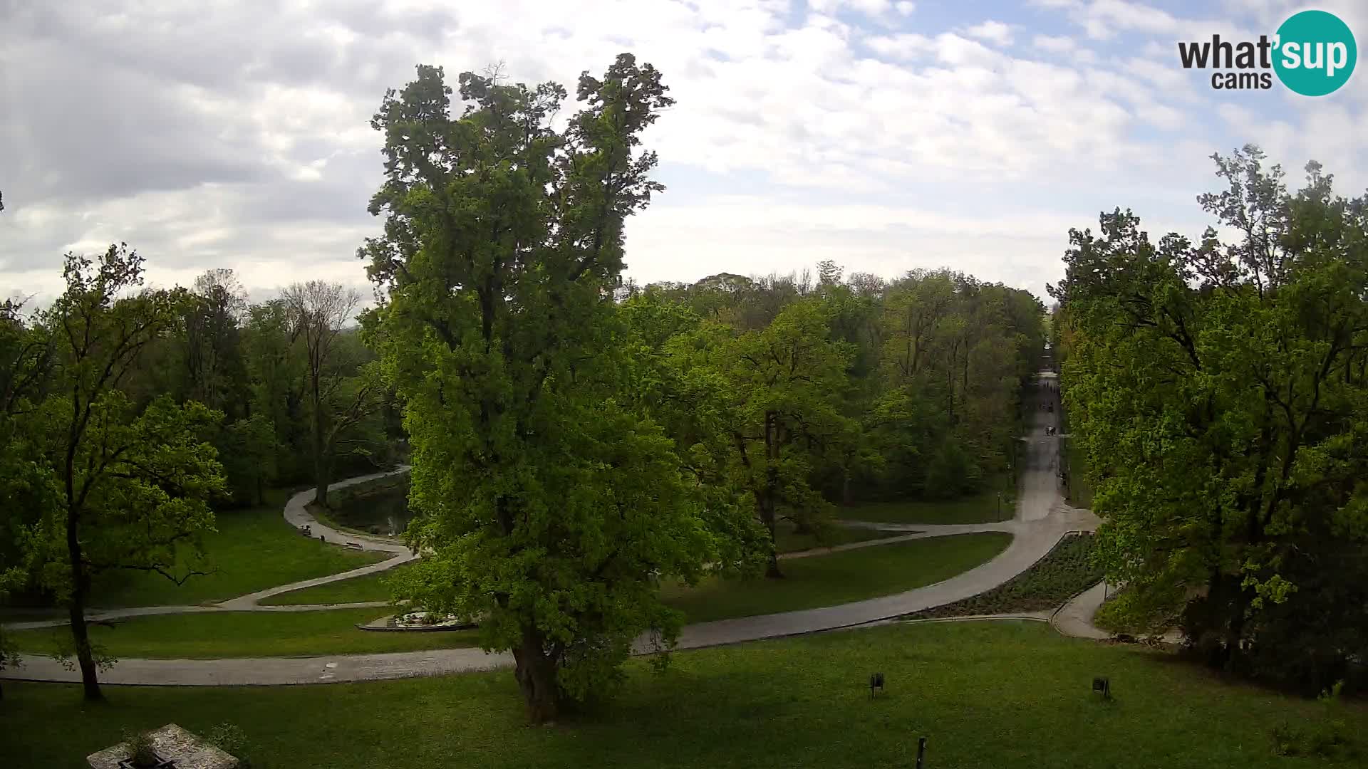 Webcam parko Maksimir – Zagabria