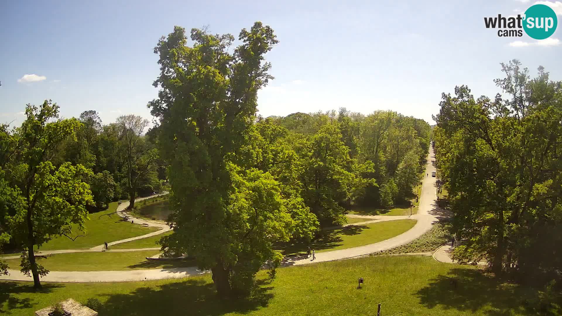 Webcam parko Maksimir – Zagabria