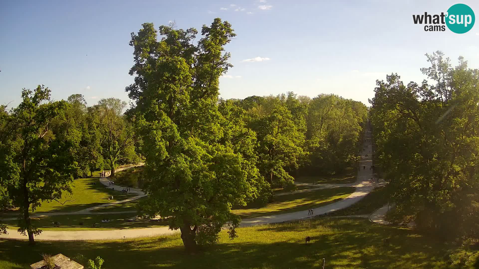 Spletna kamera park Maksimir – Zagreb