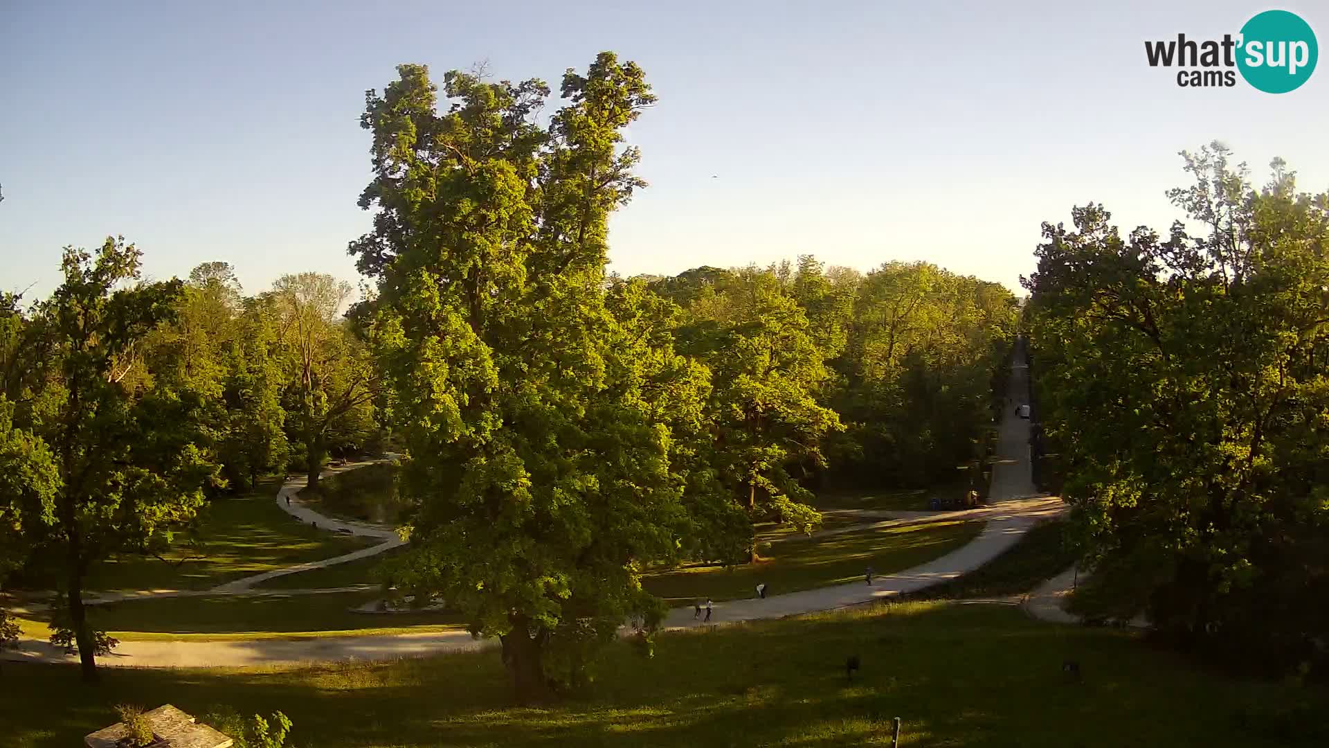 Webcam parko Maksimir – Zagabria