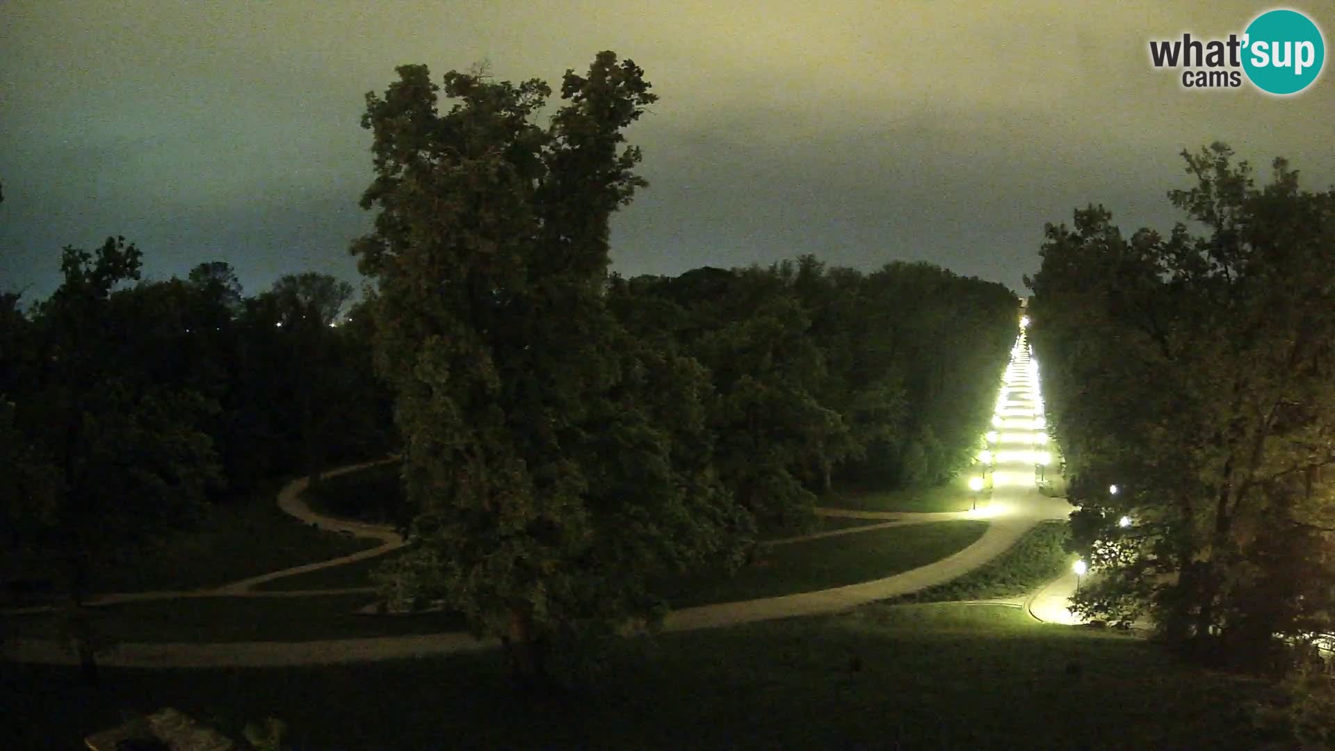 Webcam parko Maksimir – Zagabria