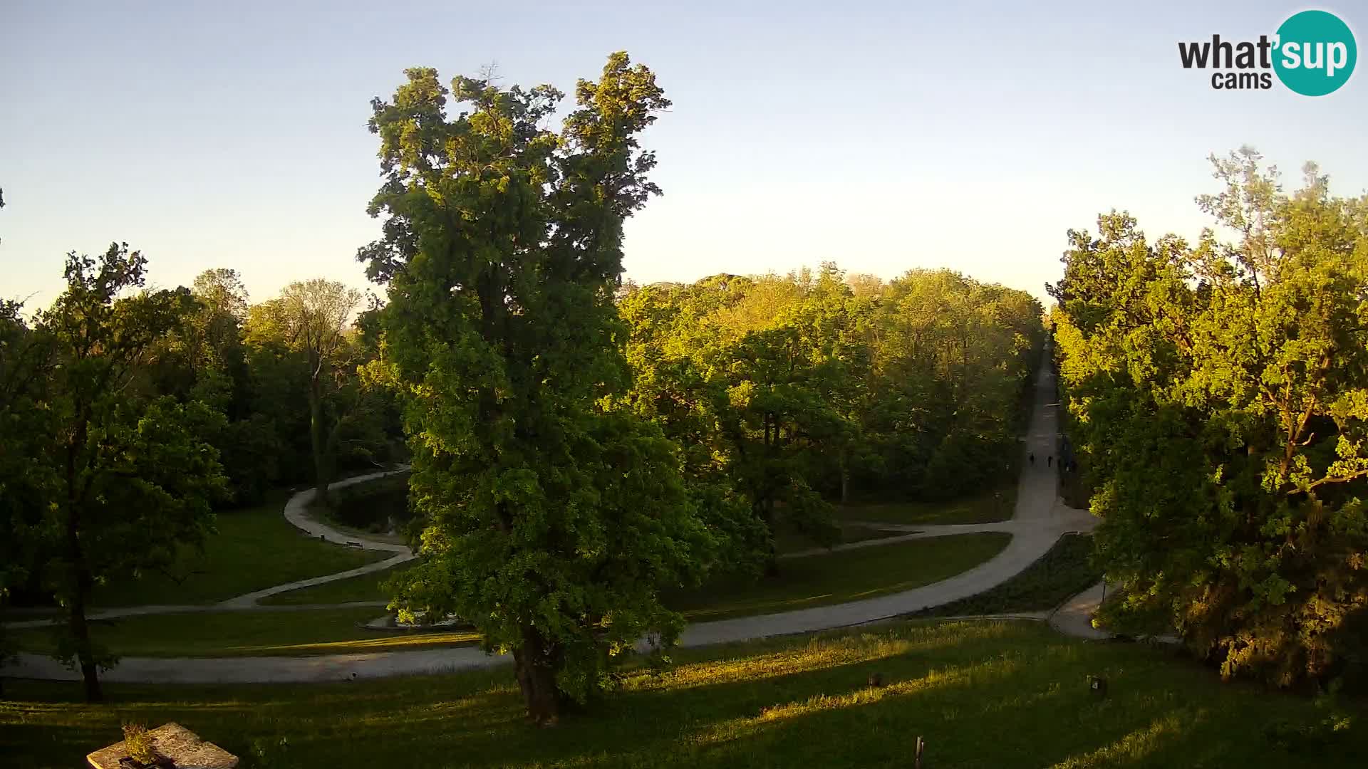 Web kamera park Maksimir – Zagreb