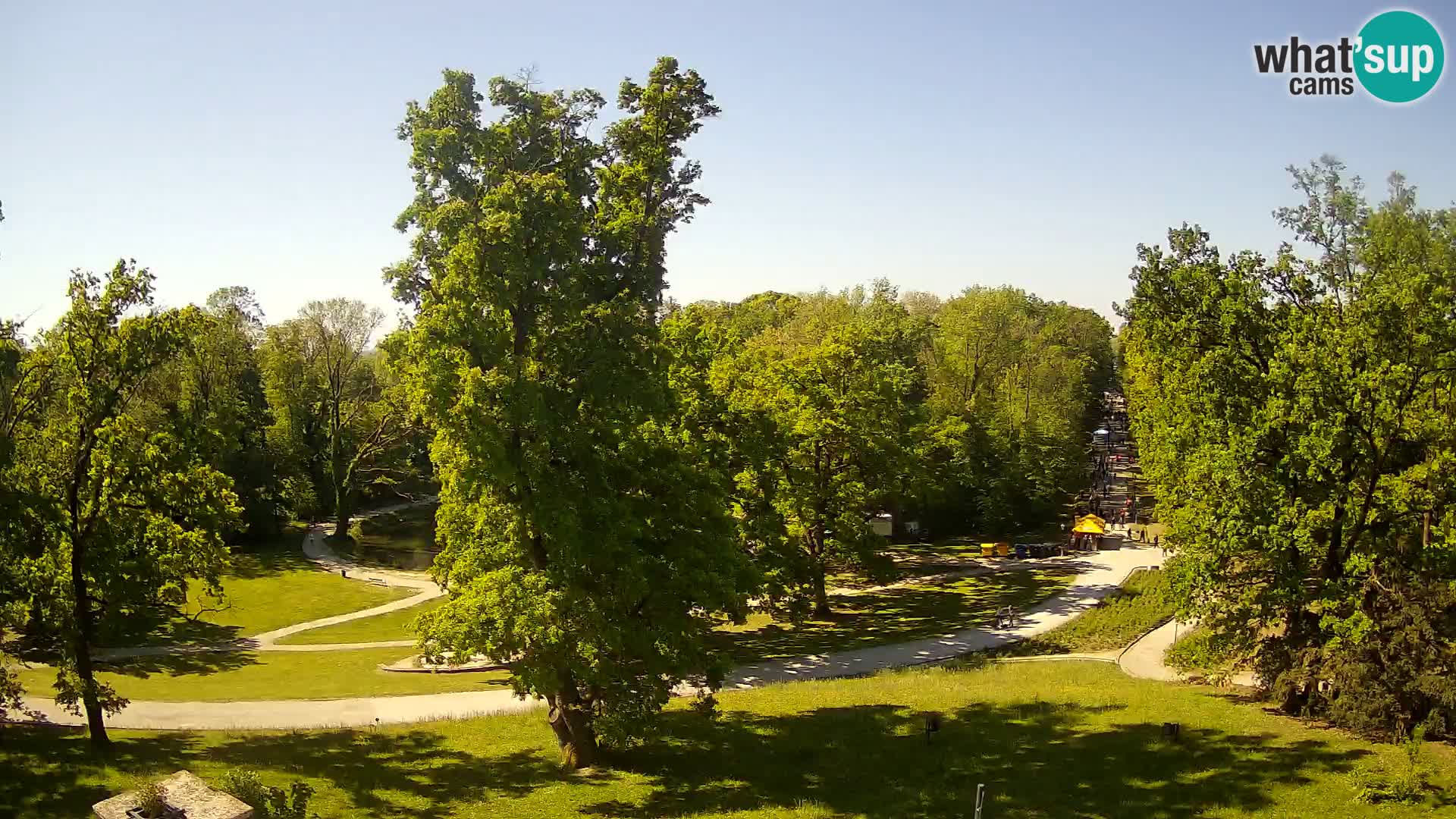Spletna kamera park Maksimir – Zagreb