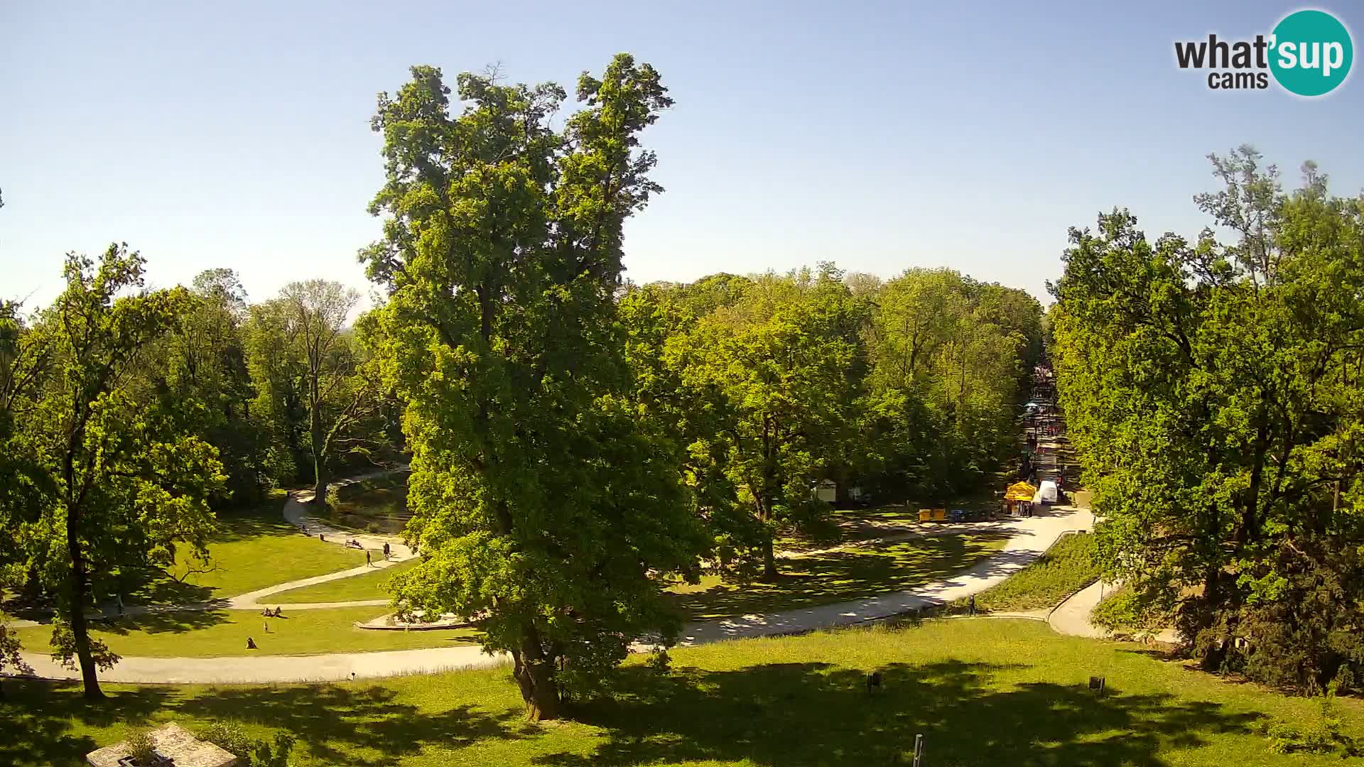 Spletna kamera park Maksimir – Zagreb