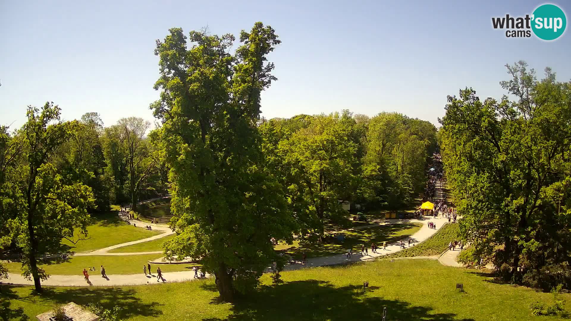 Spletna kamera park Maksimir – Zagreb