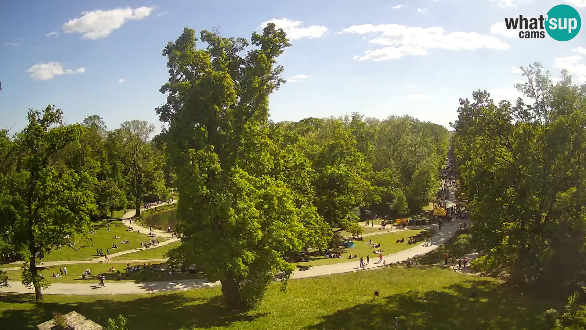 Web kamera park Maksimir – Zagreb