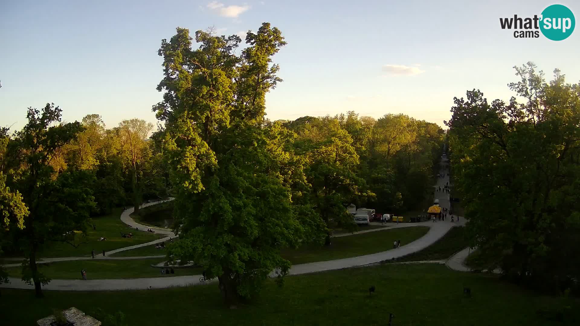 Spletna kamera park Maksimir – Zagreb