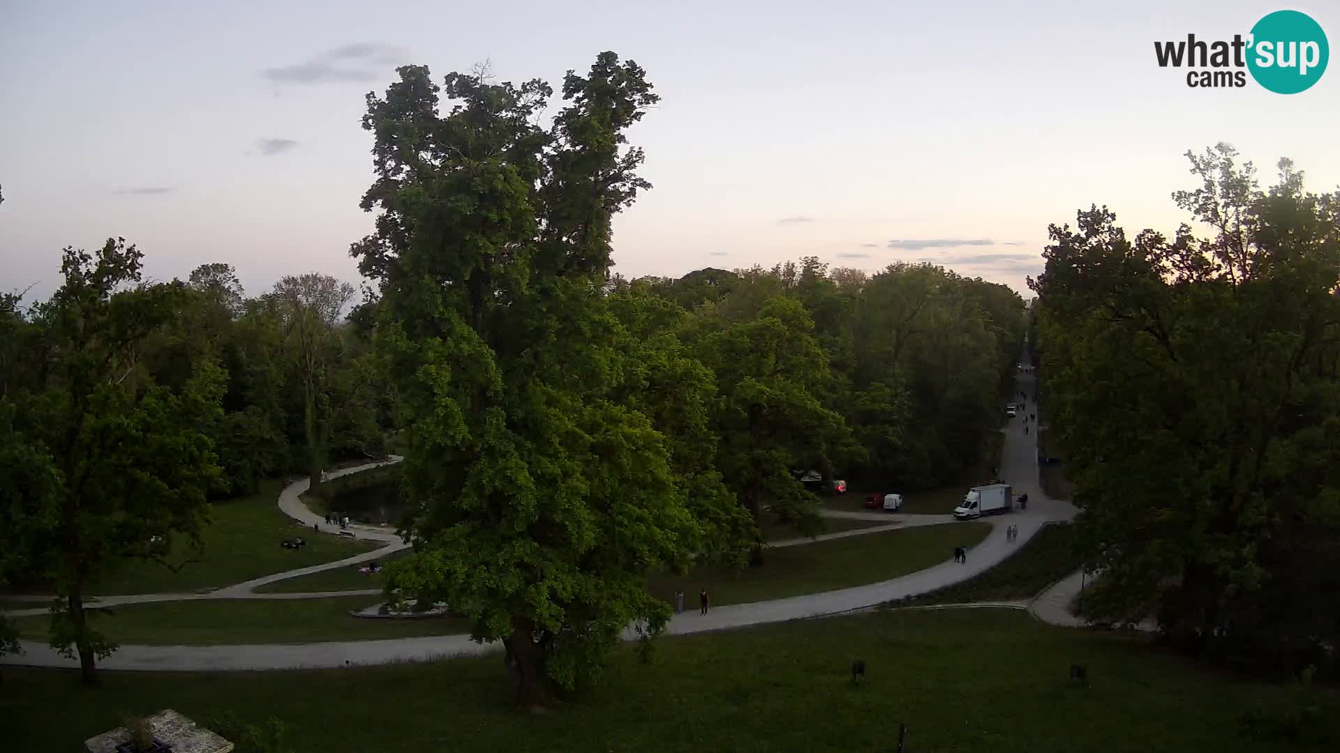 Spletna kamera park Maksimir – Zagreb
