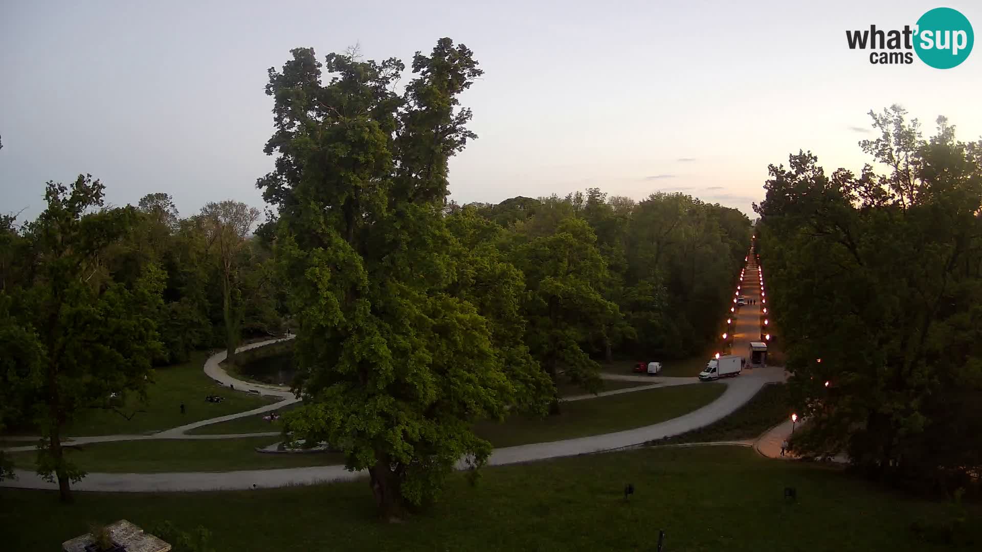 Spletna kamera park Maksimir – Zagreb