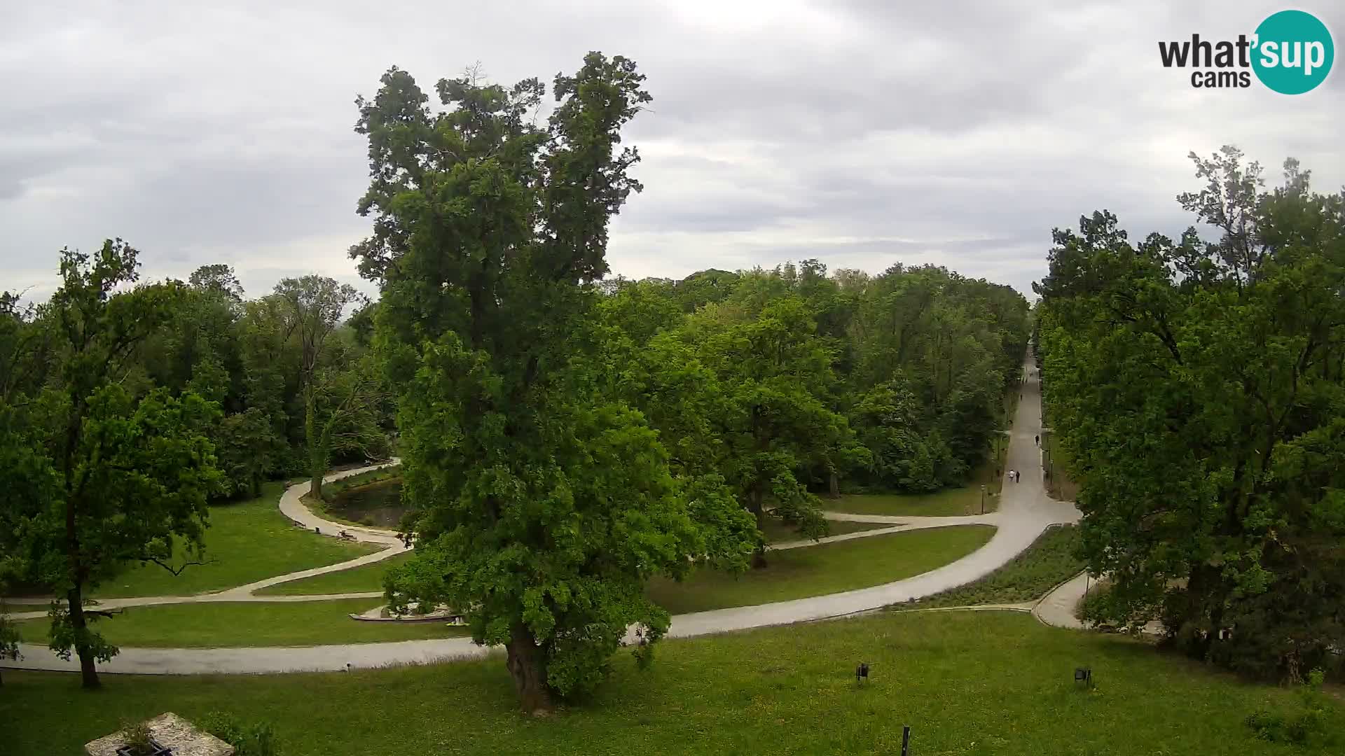 Spletna kamera park Maksimir – Zagreb
