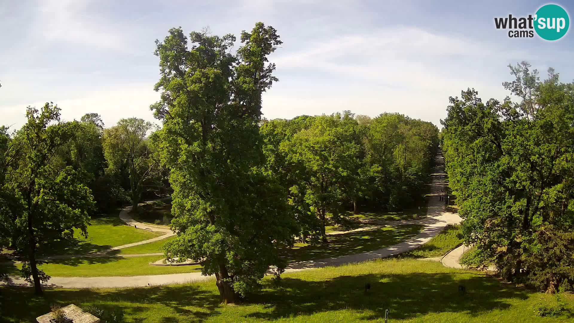 Webcam parko Maksimir – Zagabria