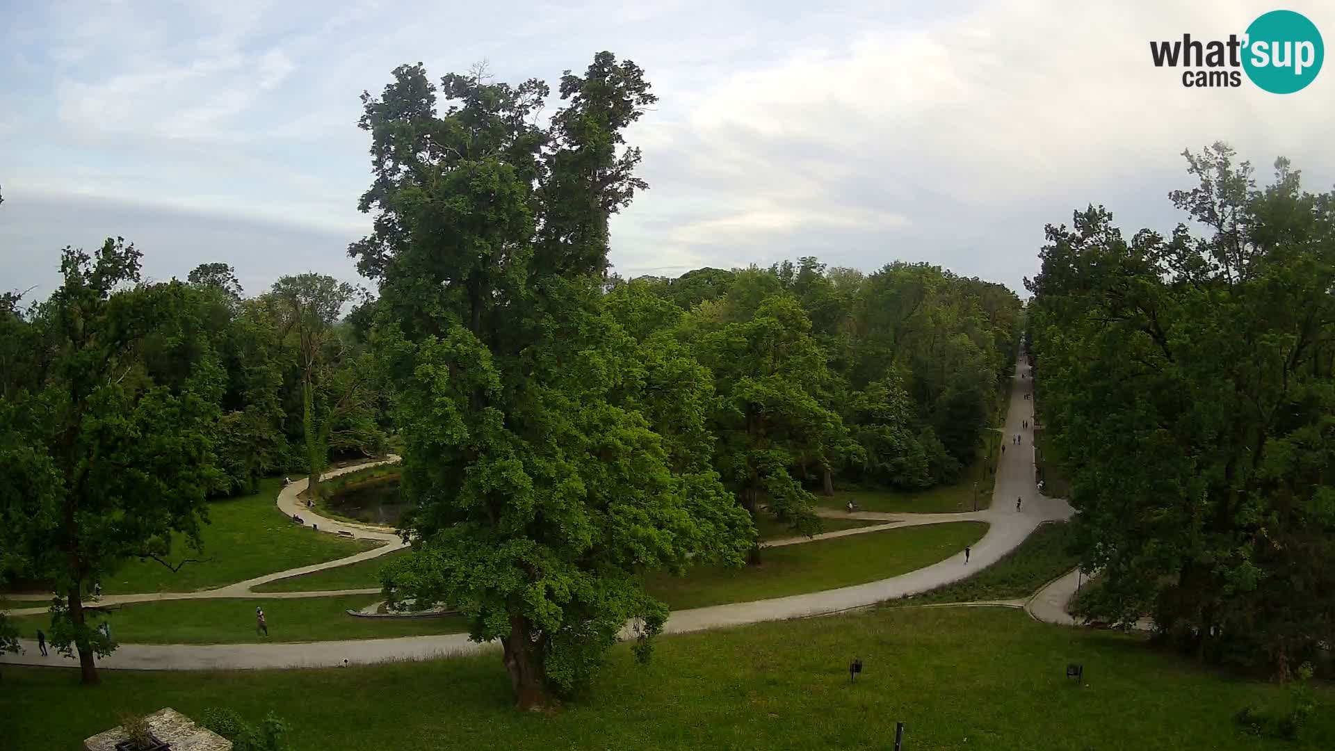Spletna kamera park Maksimir – Zagreb