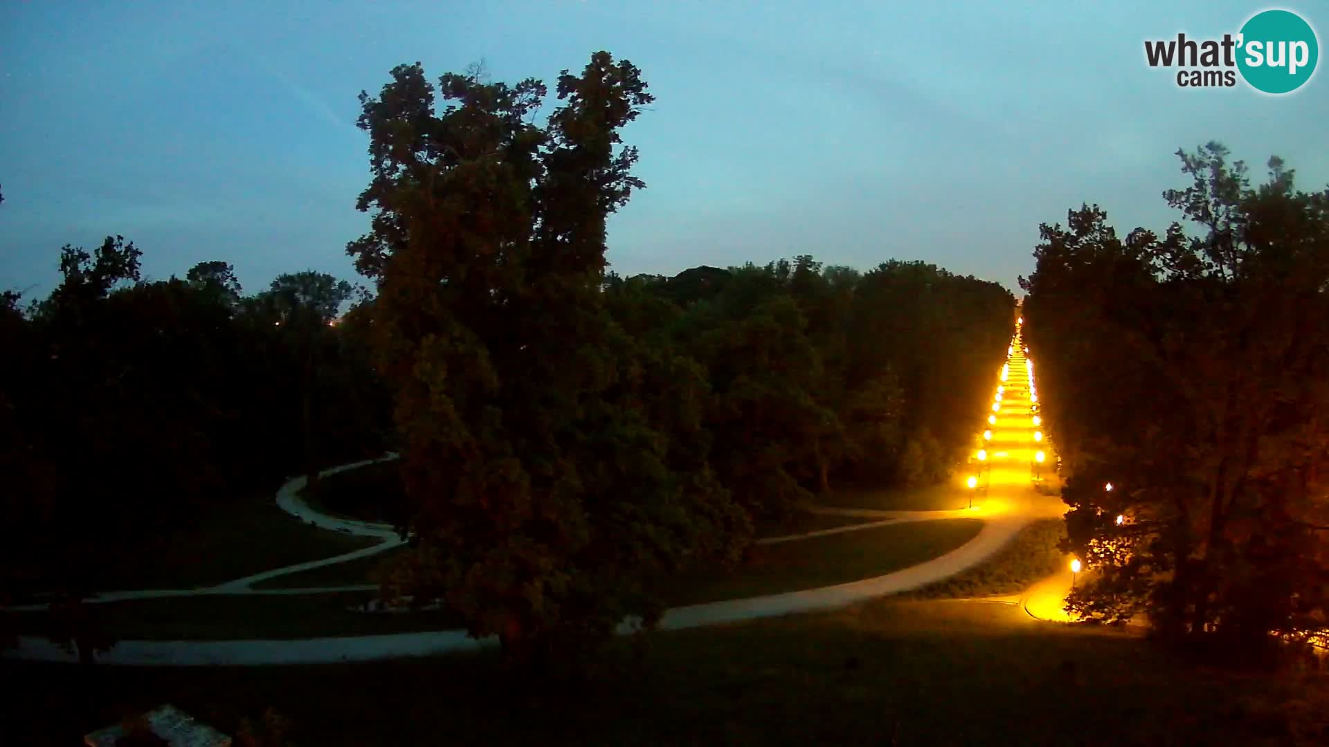 Webcam parko Maksimir – Zagabria