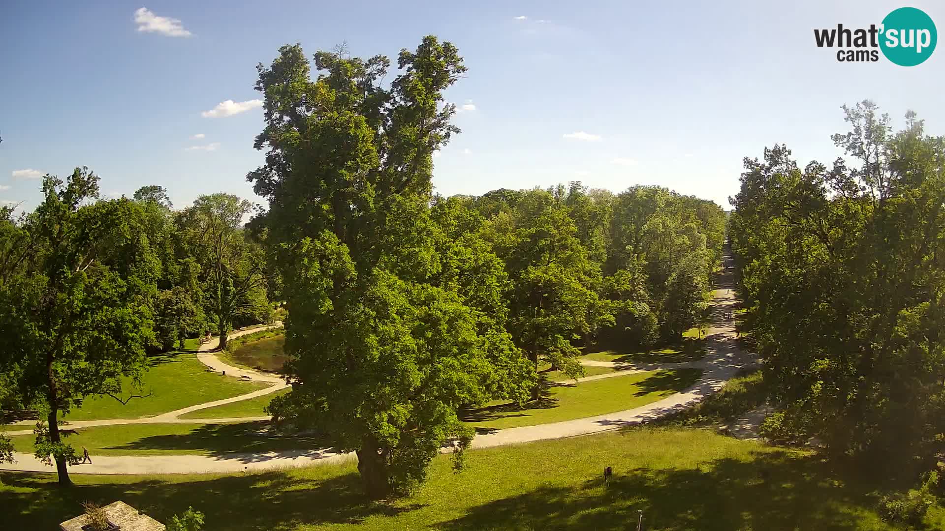 Webcam parko Maksimir – Zagabria