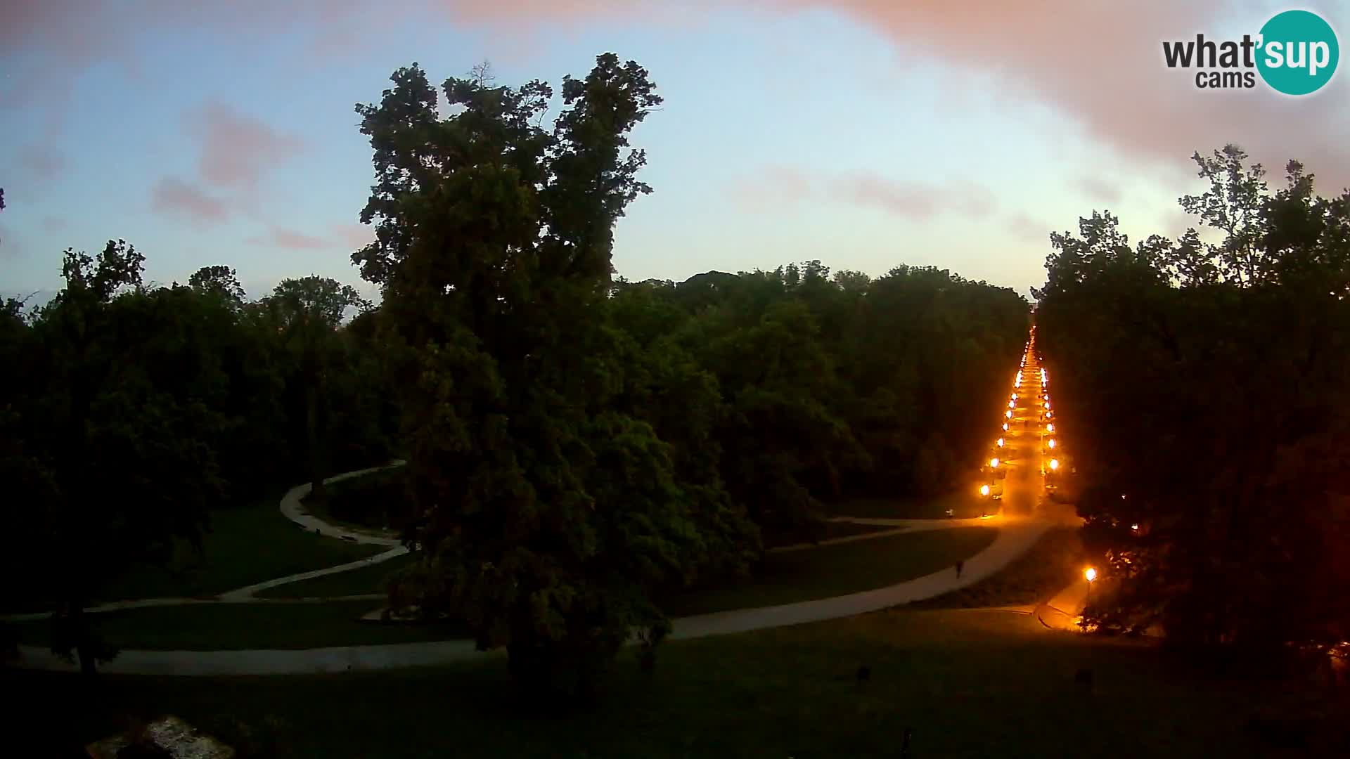 Webcam parko Maksimir – Zagabria