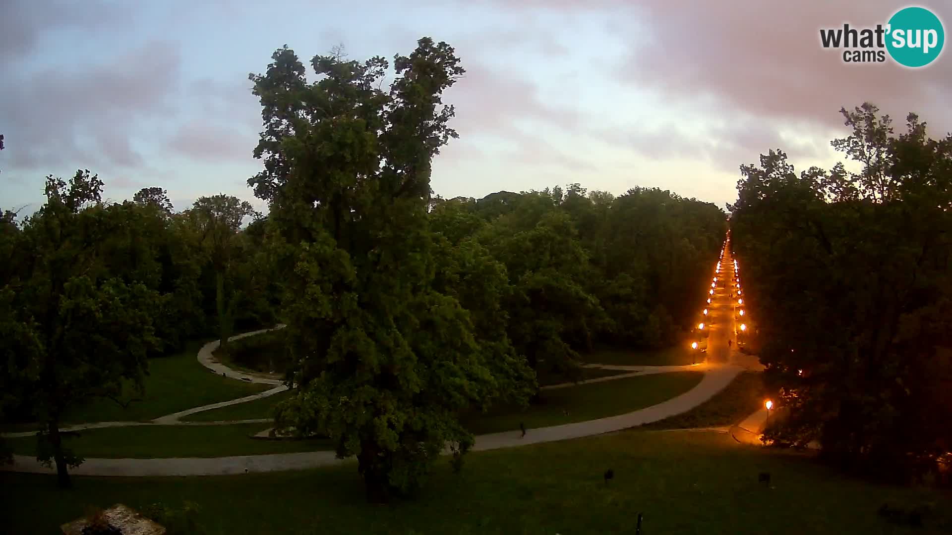 Spletna kamera park Maksimir – Zagreb