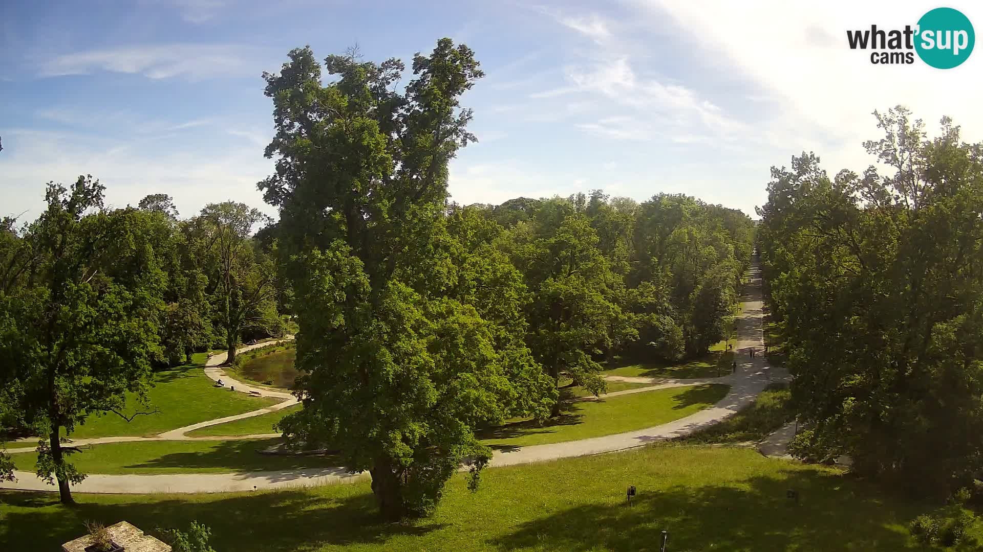 Webcam parko Maksimir – Zagabria