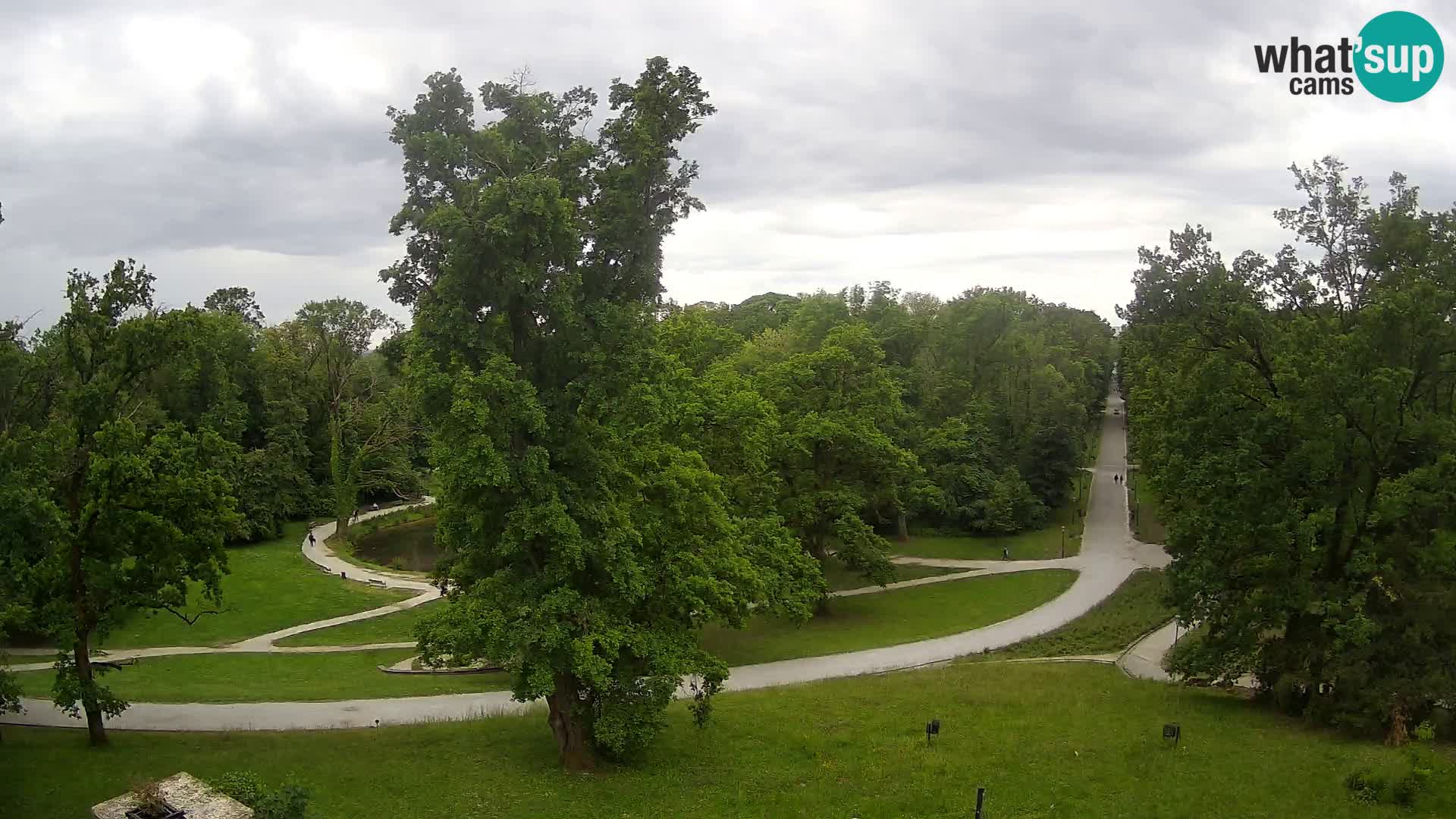 Webcam parko Maksimir – Zagabria