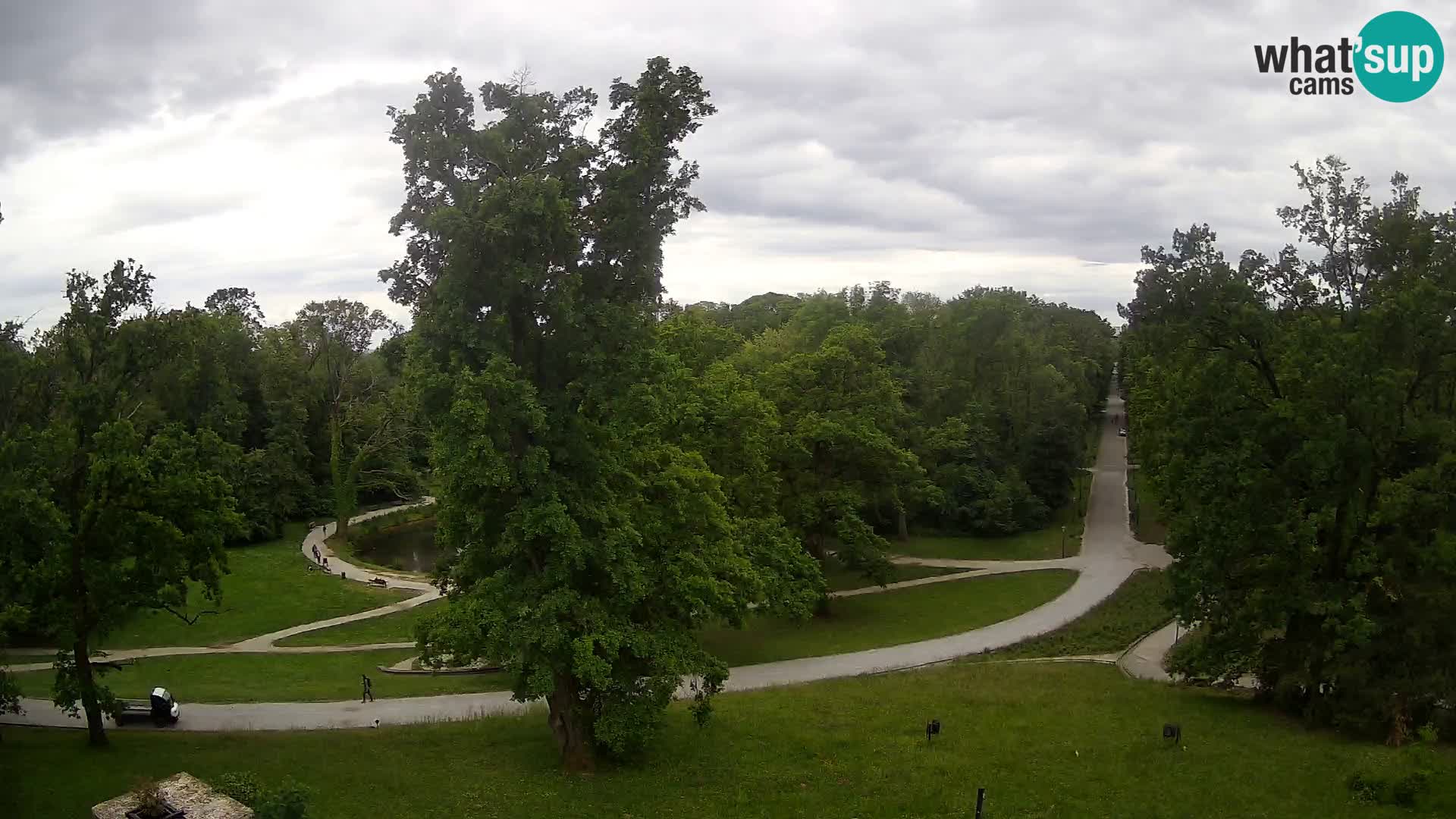 Webcam parko Maksimir – Zagabria