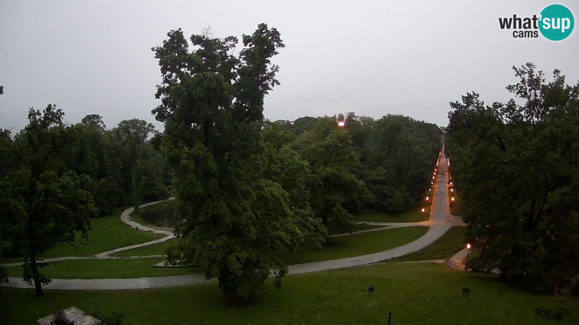 Webcam parko Maksimir – Zagabria