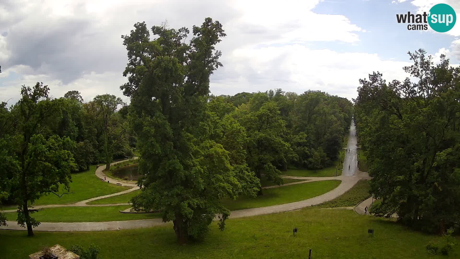 Webcam parko Maksimir – Zagabria