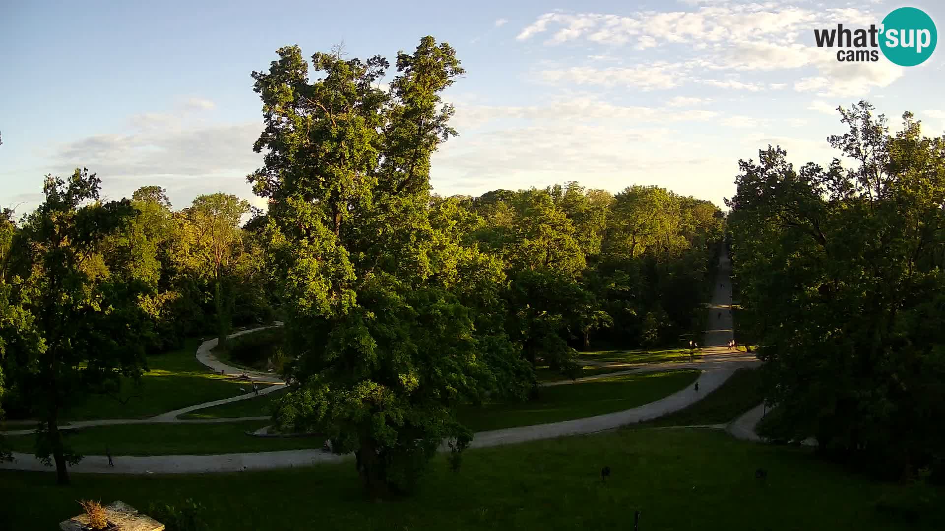 Webcam parko Maksimir – Zagabria