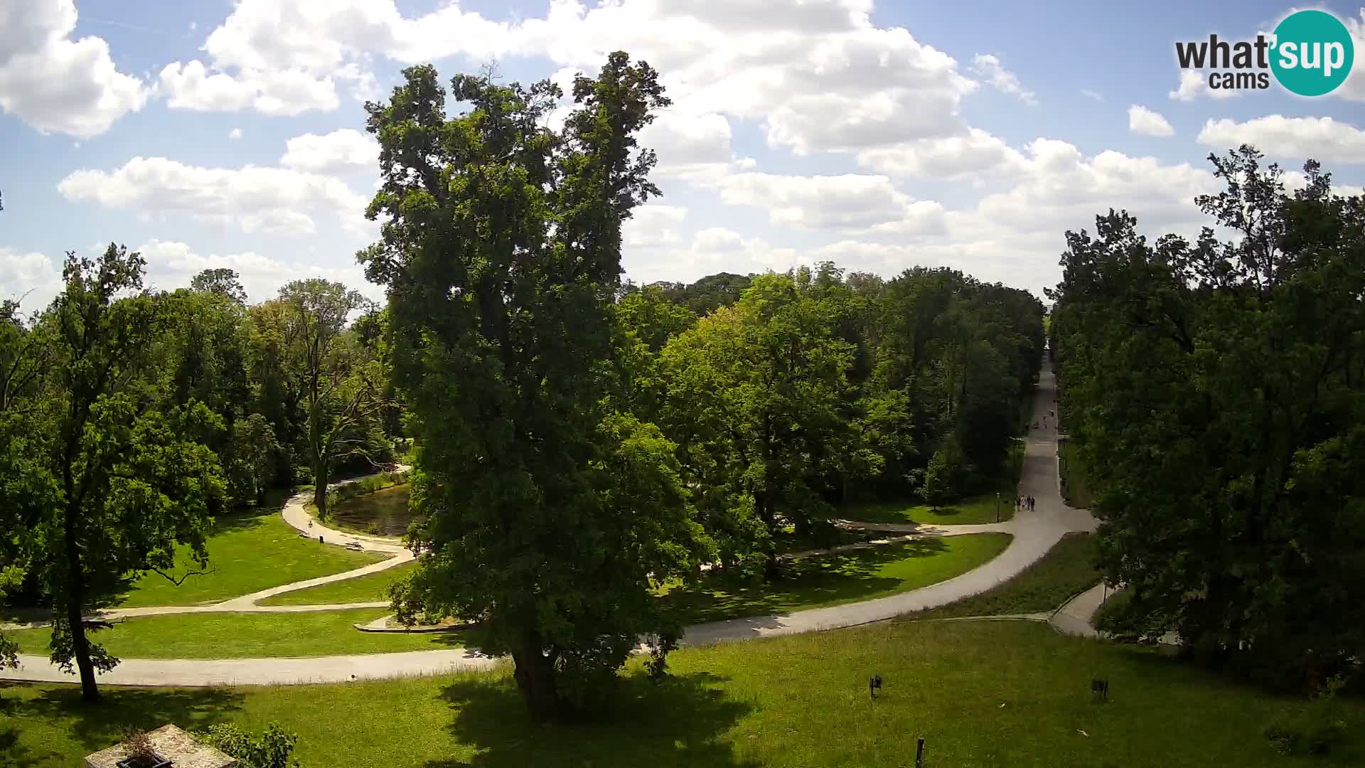 Webcam parko Maksimir – Zagabria