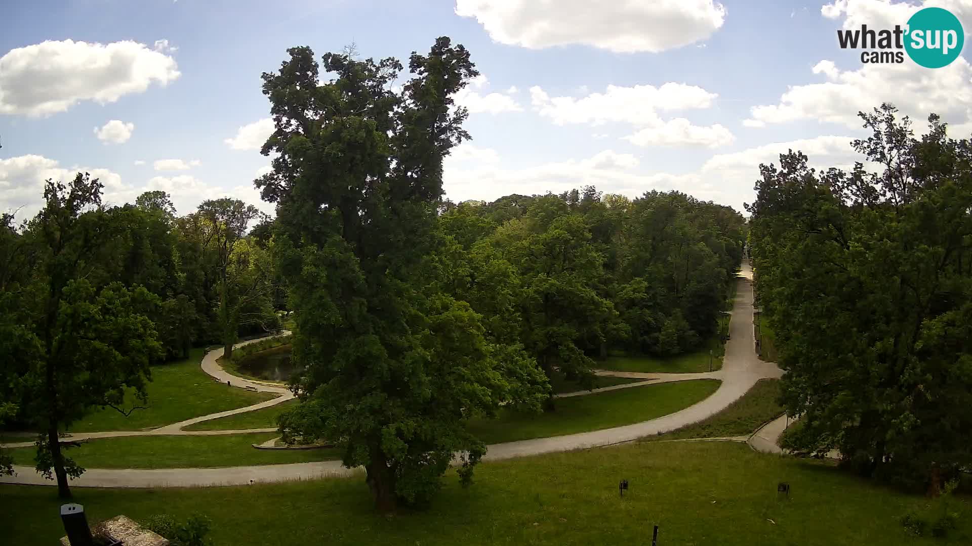 Webcam parko Maksimir – Zagabria