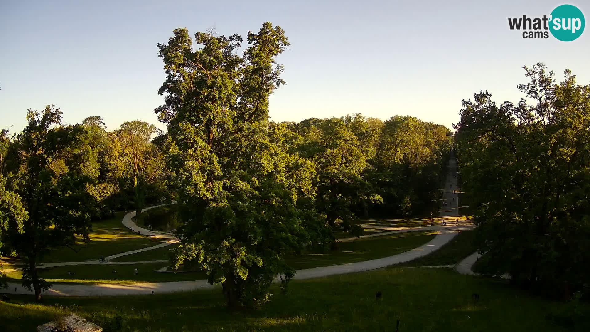 Webcam parko Maksimir – Zagabria