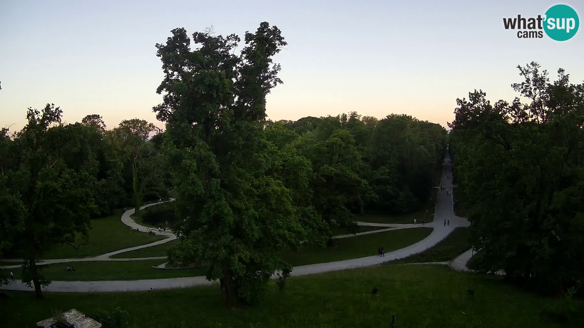 Webcam parko Maksimir – Zagabria