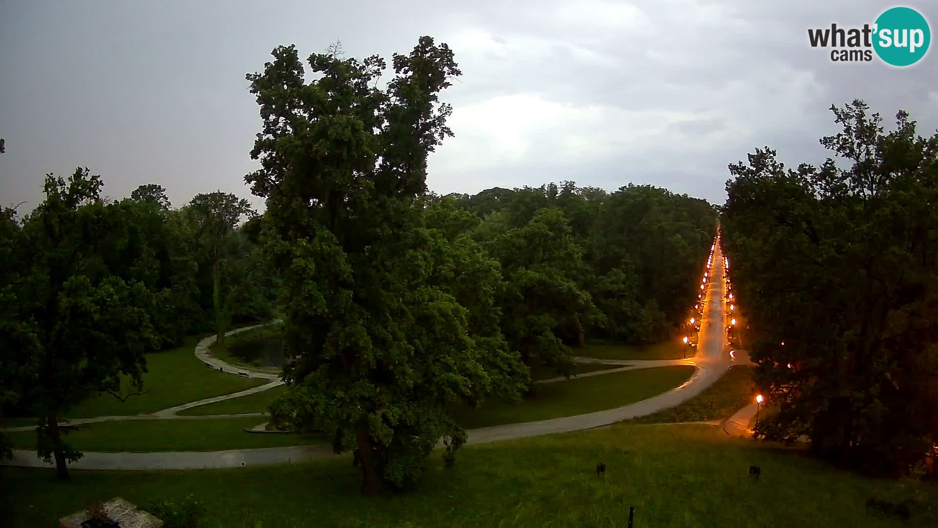 Webcam parko Maksimir – Zagabria